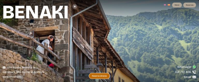 Benaki, apartamentos rurales en el parque de redes